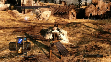 Demonstração da Magia Flecha de Almas Guiada